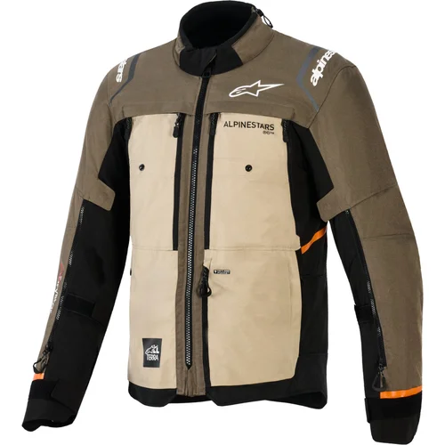 Bunda cusco drystar ALPINESTARS 3201126-9304-4XL (hnedá/čierna, veľkosť 4XL)