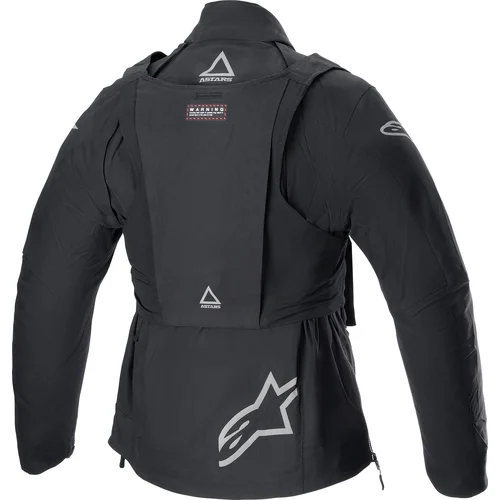 Bunda TECHDURA (čierna/reflexná, veľkosť 2XL) /ALPINESTARS/ - obr. 1
