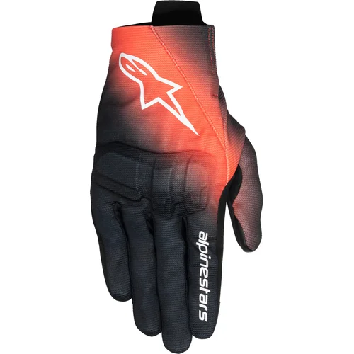 Rukavice REEF V2 ALPINESTARS 3560825-1321-3XL (čierna/červená fluo/biela, veľkosť 3XL)