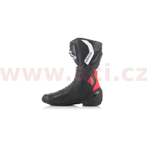 Topánky S-MX 6 (čierna/červená, veľkosť 37) /ALPINESTARS/ - obr. 4