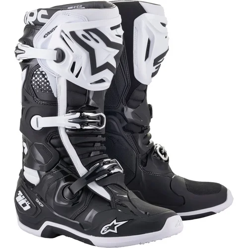Topánky TECH 10 ALPINESTARS 2010020-12-11 (čierna/biela, veľkosť 45,5)