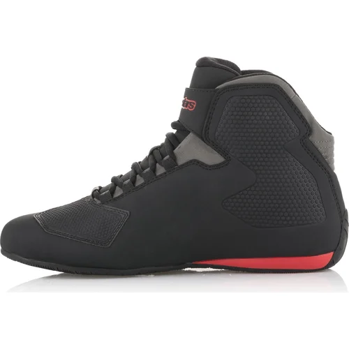 Topánky SEKTOR (čierna/červená, veľkosť 46) /ALPINESTARS/ - obr. 4