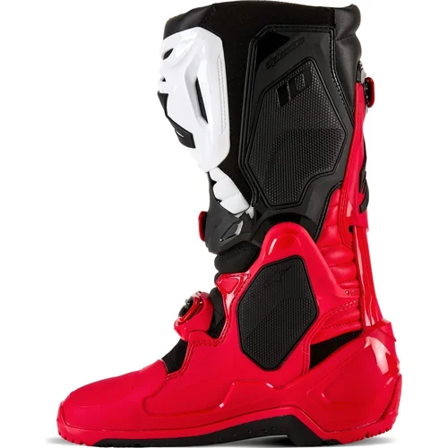 Topánky TECH 10 ENDURO (červená/čierna/biela, veľkosť 43) /ALPINESTARS/ - obr. 6