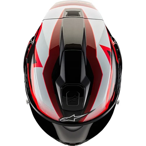 Prilba SUPERTECH R10 TEAM (karbon/červená/biela, veľkosť S) /ALPINESTARS/ - obr. 6