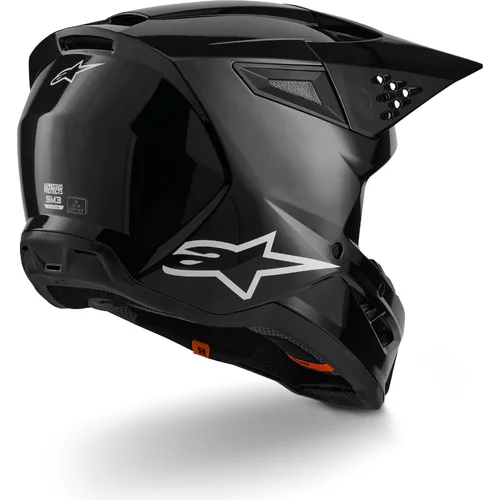 Prilba S-M3 SOLID 8300426-1180-XL (čierna, veľkosť XL) /ALPINESTARS/ - obr. 3