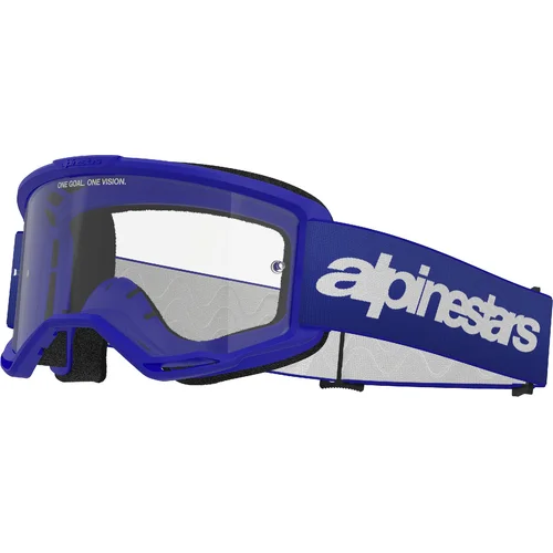 Okuliare VISION 3 WORDMARK ALPINESTARS 5103325-7189-OS (modrá, číre plexisklo) 2027