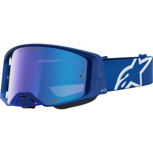 Okuliare SUPERTECH VESTA ALPINESTARS 5100727-7353-TU (modrá/biela, zrkadlové modré plexisklo) 2027