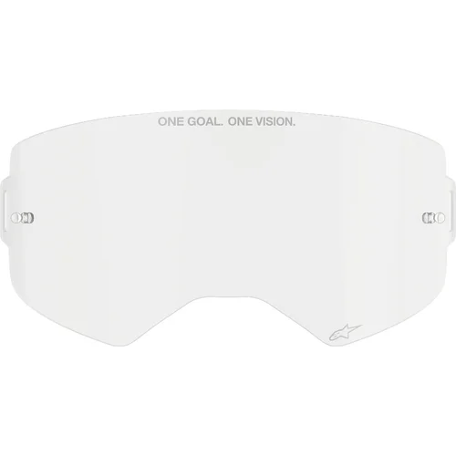 Plexi pre okuliare SUPERTECH ALPINESTARS 9100125-16-OS (priehľadné)
