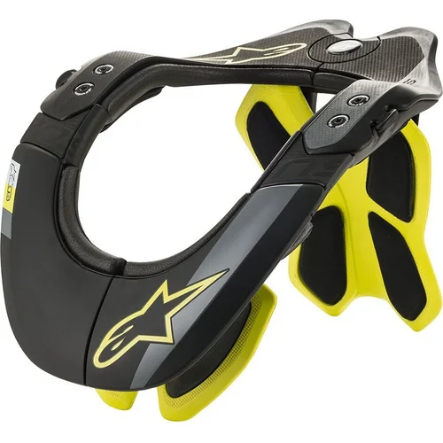 Chránič krčnej chrbtice BNS TECH-2 ALPINESTARS 6500019-155-L/XL (čierna/žltá fluo, veľkosť L/XL)