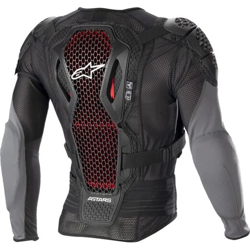 Chránič tela BIONIC PLUS 2 (čierna/sivá/červená, veľkosť 2XL) /ALPINESTARS/ - obr. 1