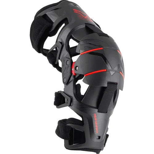 Čierna/červená ALPINESTARS 6501725-13-S/M kolenné ortézy RK-1 PLASMA, veľkosť S/M, 1 pár)