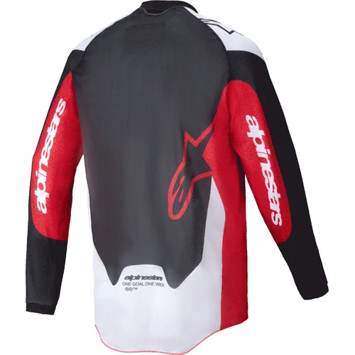 Čierna/červená/biela dres PRO-DURA, veľkosť L) /ALPINESTARS/ - obr. 1