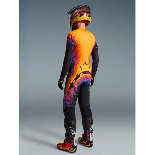 Čierna/multicolor dres SUPERTECH limitovaná edícia BLACK HOLE, veľkosť M) /ALPINESTARS/ - obr. 15