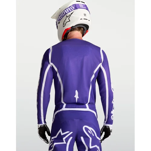 Dres FLUID APEX V2, (tmavomodrá/biela, veľkosť 2XL) /ALPINESTARS/ - obr. 12