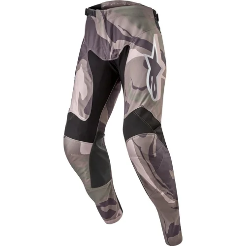 Nohavice RACER TACTICAL ALPINESTARS 3721224-815-34 (zelená camo/hnedá, veľkosť 34)