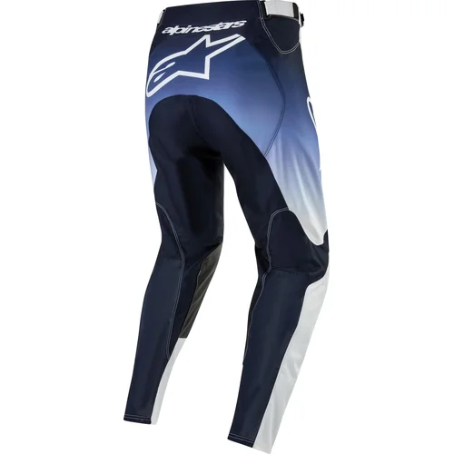 Nohavice RACER HOEN (biela/modrá, veľkosť 38) /ALPINESTARS/ - obr. 1