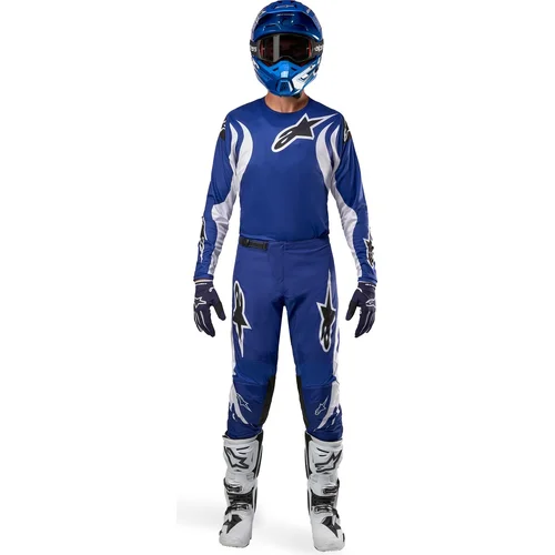 Nohavice FLUID LUCENT (modrá/biela/čierna, veľkosť 36) /ALPINESTARS/ - obr. 2