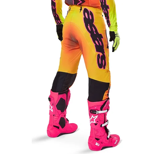 Nohavice SUPERTECH LIPAN (žltá/ružová, veľkosť 38) /ALPINESTARS/ - obr. 7