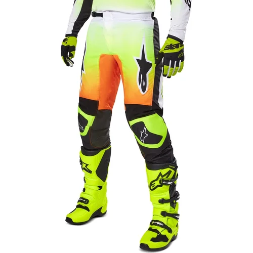 Nohavice FLUID WURX (žltá/čierna, veľkosť 38) /ALPINESTARS/ - obr. 6