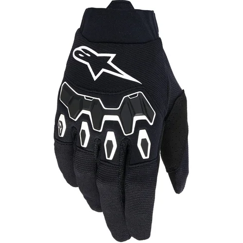 Rukavice FULL BORE V2 ALPINESTARS 3560426-12-L (čierna/biela, veľkosť L)