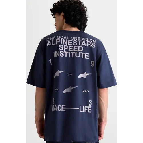 Tričko institute oversized CSF 1236-72306-70-L (modrá, veľkosť L) /ALPINESTARS/ - obr. 11