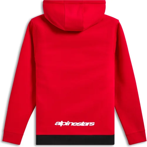 Mikina PARALLEL HOODIE (červená/čierna, veľkosť XL) /ALPINESTARS/ - obr. 1
