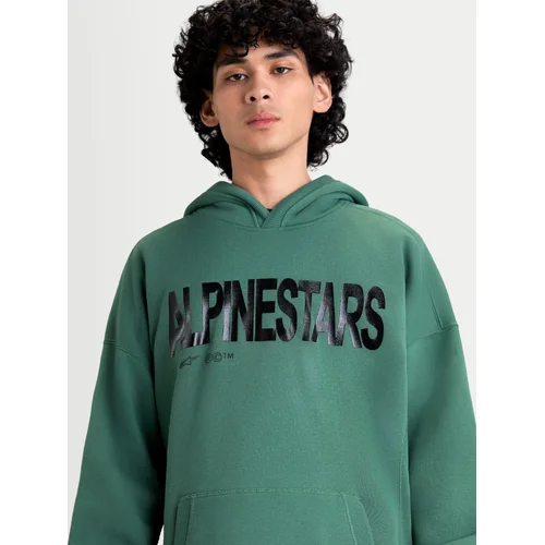 Mikina shaw oversized hoodie (zelená, veľkosť M) /ALPINESTARS/ - obr. 7