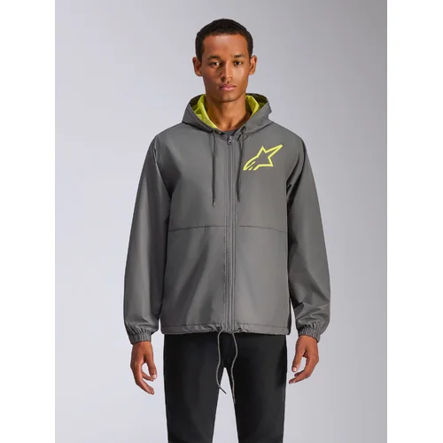 Bunda speeder chromium windbreaker (sivá/žltá fluo, veľkosť M) /ALPINESTARS/ - obr. 5