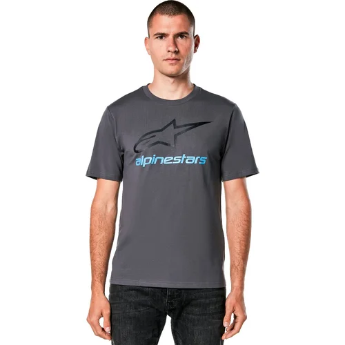 Tričko ALWAYS 2.0 CSF (sivá/čierna/modrá, veľkosť S) /ALPINESTARS/ - obr. 1