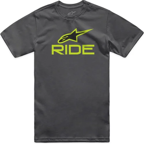 Tričko RIDE 4.0 CSF ALPINESTARS 1214-73112-1845-L (sivá/žltá/čierna, veľkosť L)