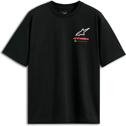 Tričko overhang oversized CSF ALPINESTARS 1216-72010-10-XL (čierna, veľkosť XL)