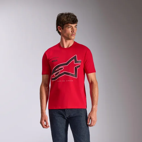 Tričko AUTHORITY CSF 1216-72400-30-L (červená, veľkosť L) /ALPINESTARS/ - obr. 2