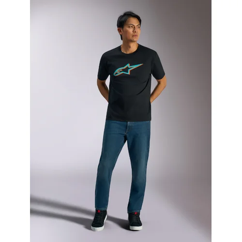 Tričko ageless shadow CSF (čierna/tyrkysová, veľkosť M) /ALPINESTARS/ - obr. 2