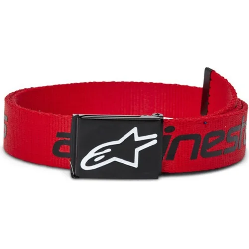 Čierna/červená) ALPINESTARS 1230-93100-3010-TU pás LINEAR WEB BELT