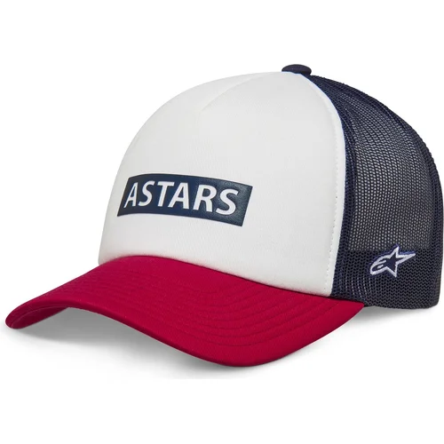 Šiltovka CLARIFIED FOAM TRUCKER, (biela/červená) /ALPINESTARS/