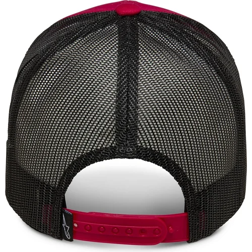 Červená/čierna) šiltovka DUNKER TRUCKER /ALPINESTARS/ - obr. 3