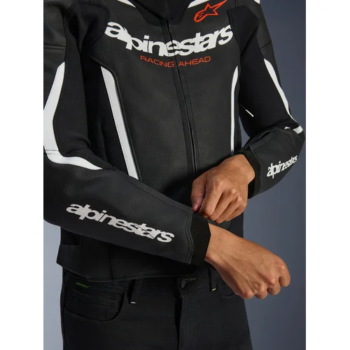 Bunda GP FORCE V2 (čierna/biela/červená, veľkosť 56) /ALPINESTARS/ - obr. 3