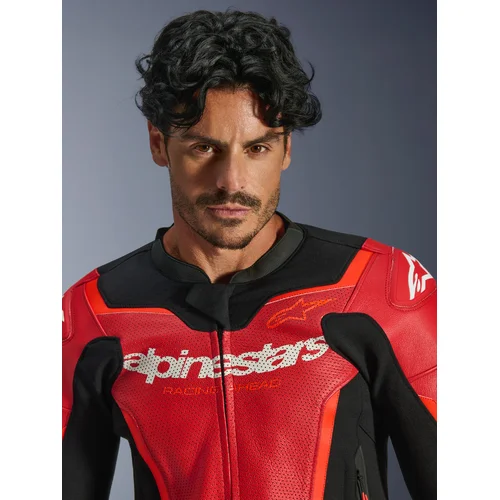 Bunda GP force V2 airflow (červená fluo/čierna/biela, veľkosť 56) /ALPINESTARS/ - obr. 9