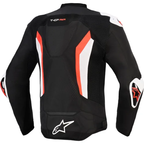 Bunda T-GP AIR (čierna/červená fluo, veľkosť 2XL) /ALPINESTARS/ - obr. 1