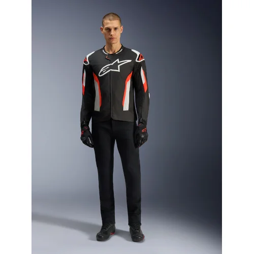 Bunda T-GP AIR (čierna/červená fluo, veľkosť L) /ALPINESTARS/ - obr. 2