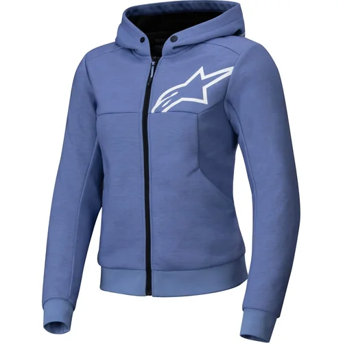 Bunda stella chrome V2 sport ALPINESTARS 4210225-7185-XS dámska, (modrá/biela, veľkosť XS)
