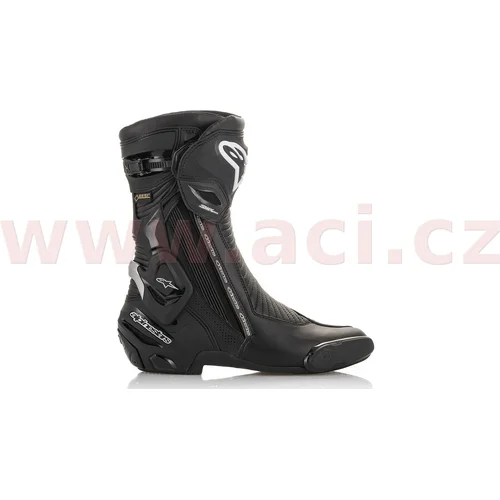 Topánky SMX PLUS V2 GORETEX (čierna/strieborná, veľkosť 46) /ALPINESTARS/ - obr. 1