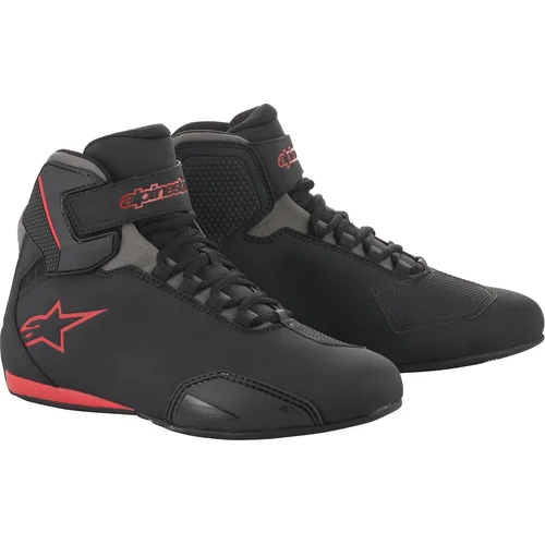 Topánky SEKTOR ALPINESTARS 2515518-1303-8,5 (čierna/červená, veľkosť 41)