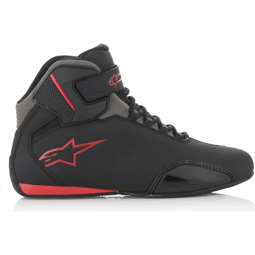 Topánky SEKTOR (čierna/červená, veľkosť 46) /ALPINESTARS/ - obr. 1