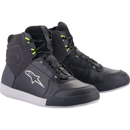 Topánky CHROME DRYSTAR ALPINESTARS 2543123-1015-10 (čierna/tmavosivá/žltá fluo, veľkosť 43)