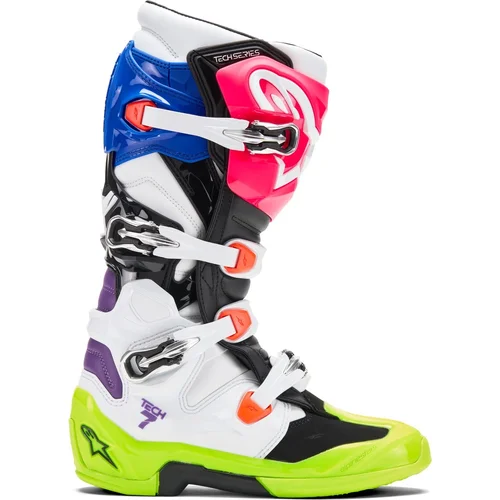 Topánky TECH 7 limitovaná edícia HAY (multicolor, veľkosť 45,5) /ALPINESTARS/ - obr. 1