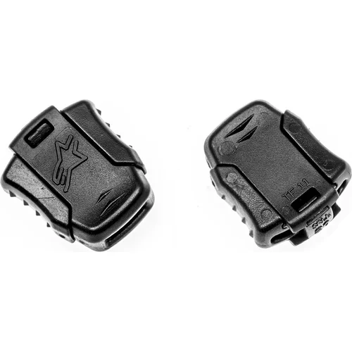 Náhradné uzávery šnúrok pre topánky so systémom Speed Lace ALPINESTARS 7009924-10-OS (čierne, 1 pár)