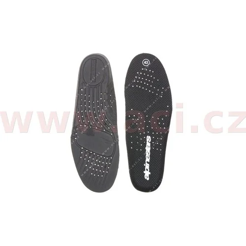 Vložky do topánok SMX PLUS/5/6/TECH touring/grand torino/air plus ALPINESTARS 25FUSMX-NE-41 (čierna, pár, veľkosť 41)
