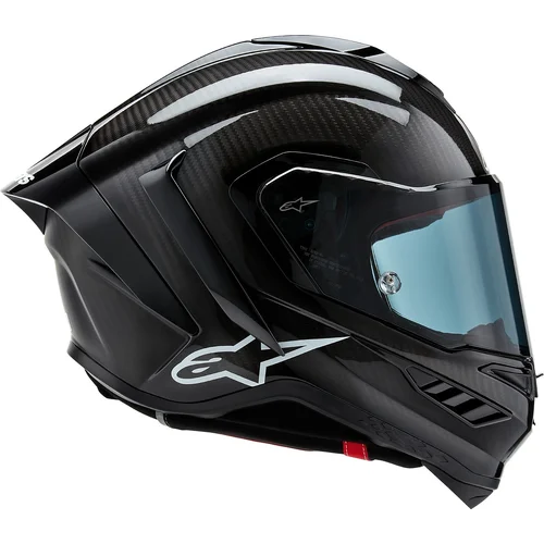 Prilba supertech R10 solid (lesklý karbon/matný karbon, veľkosť L) /ALPINESTARS/ - obr. 3