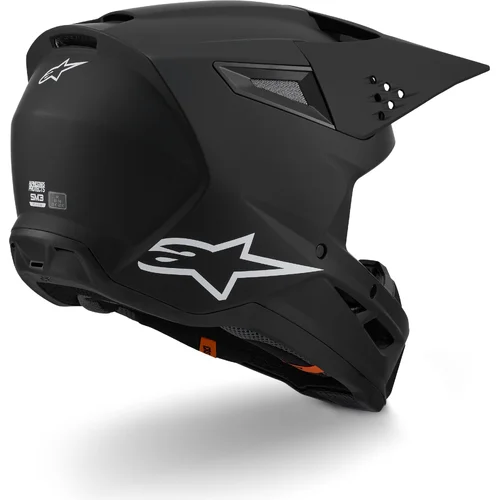 Prilba S-M3 SOLID 8300426-110-XXL (čierna matná, veľkosť 2XL) /ALPINESTARS/ - obr. 3